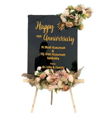 Papan Bunga Akrilik Ngeling